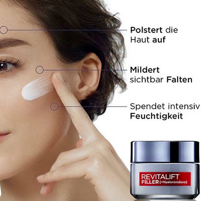 Rivitalift Filler Tagespflege Mit Micro Filler Hyaluronsaureauf